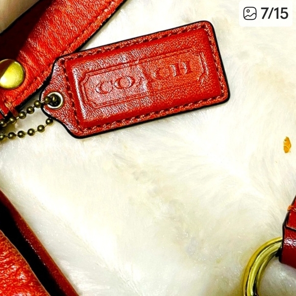 Coach Orange Women's Bag - Picture 7 of 11